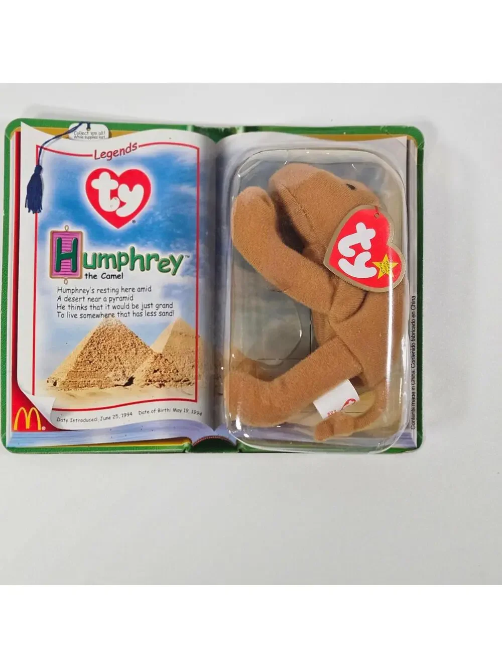 Ty Teenie Beanie Babies McDonalds 2000 Bundle Peanut Humphrey Germania Sealed